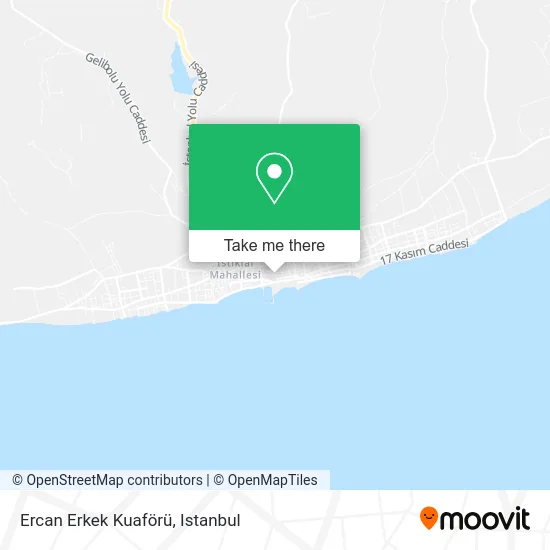 Ercan Erkek Kuaförü map