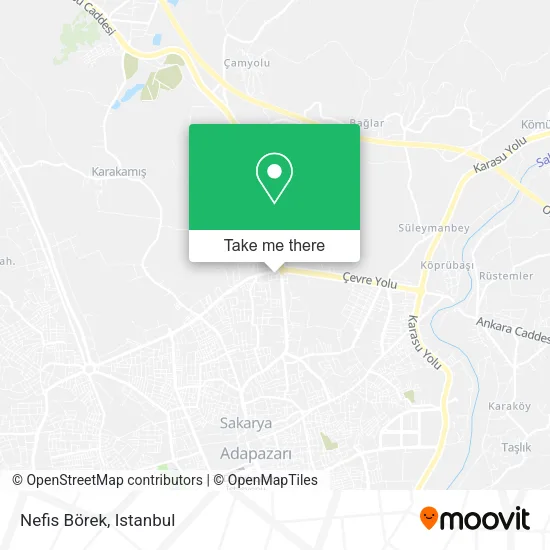 Nefis Börek map