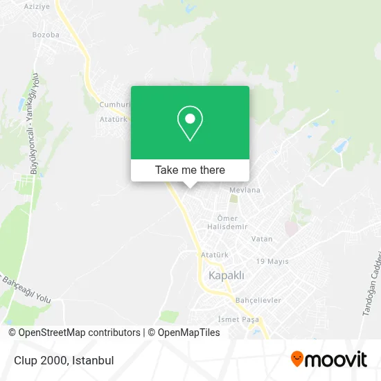 Clup 2000 map