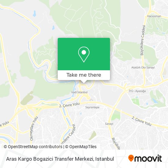 Aras  Kargo Bogazici Transfer Merkezi map