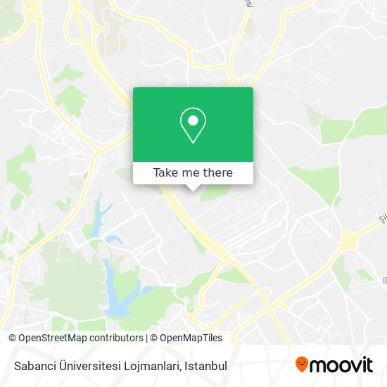 Sabanci Üniversitesi Lojmanlari map