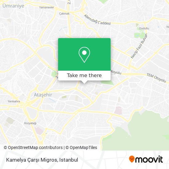 Kamelya Çarşı Migros map