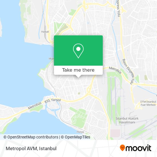 Metropol AVM map