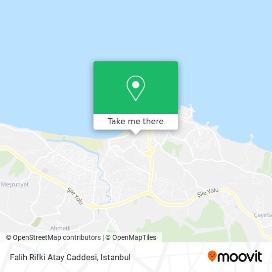 Falih Rifki Atay Caddesi map