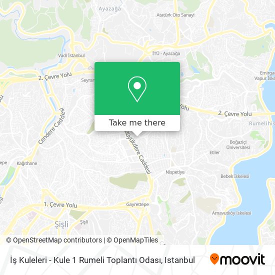 İş Kuleleri - Kule 1 Rumeli Toplantı Odası map