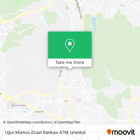 Uğur Mumcu Ziraat Bankası ATM map