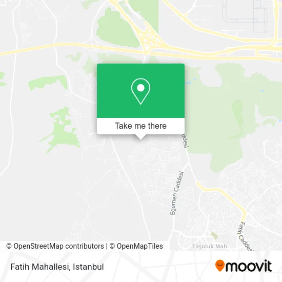 Fatih Mahallesi map