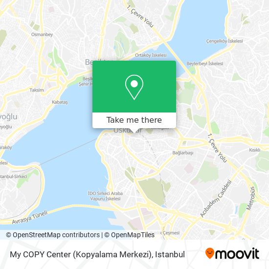 My COPY Center  (Kopyalama Merkezi) map