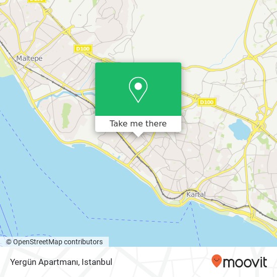 Yergün Apartmanı map