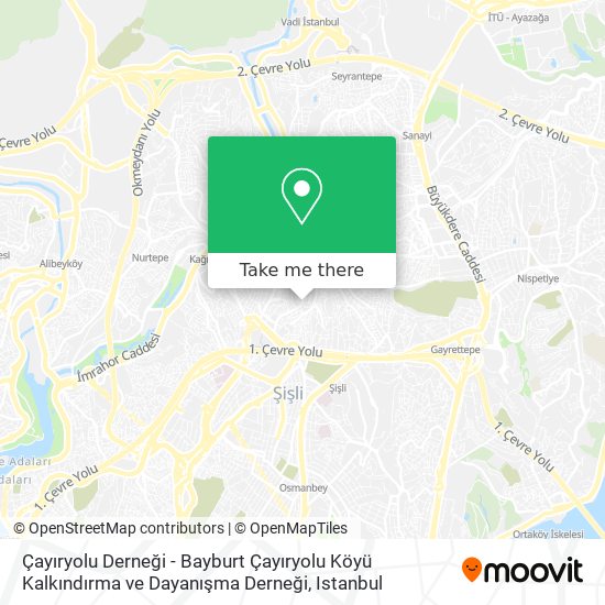 Çayıryolu Derneği - Bayburt Çayıryolu Köyü Kalkındırma ve Dayanışma Derneği map