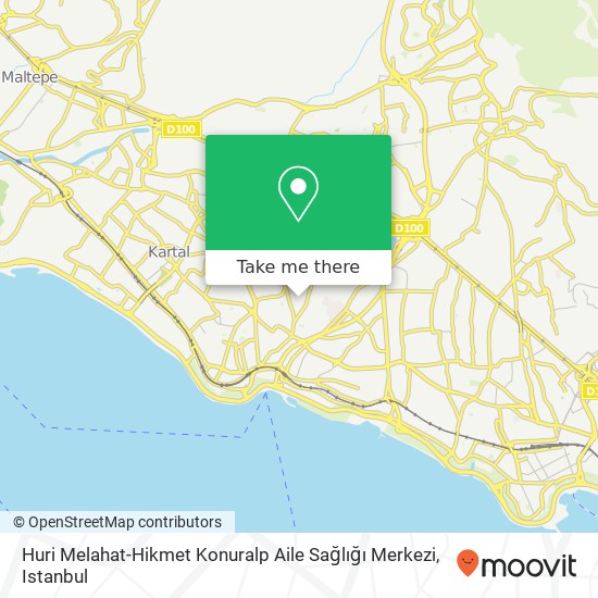 Huri Melahat-Hikmet Konuralp Aile Sağlığı Merkezi map