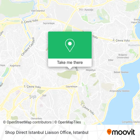 Shop Direct Istanbul Liaison Office map