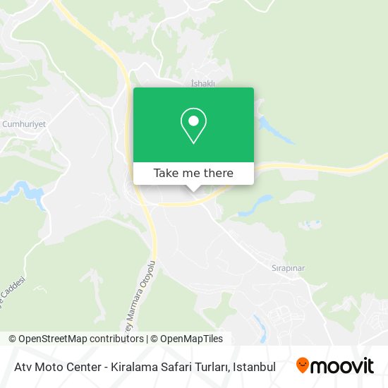 Atv Moto Center - Kiralama Safari Turları map