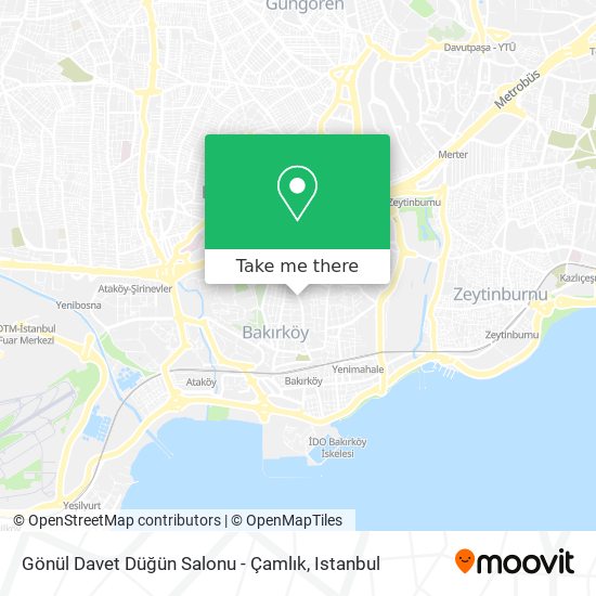 Gönül Davet Düğün Salonu - Çamlık map