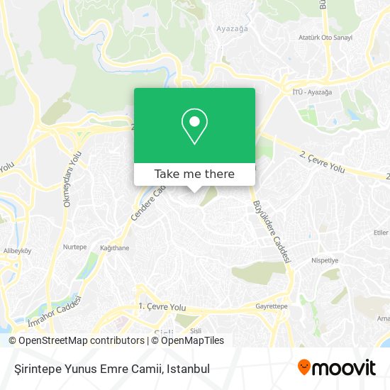 Şirintepe Yunus Emre Camii map