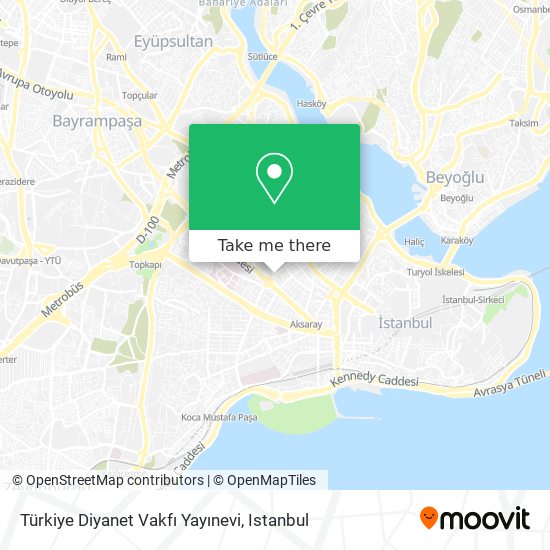 Türkiye Diyanet Vakfı Yayınevi map