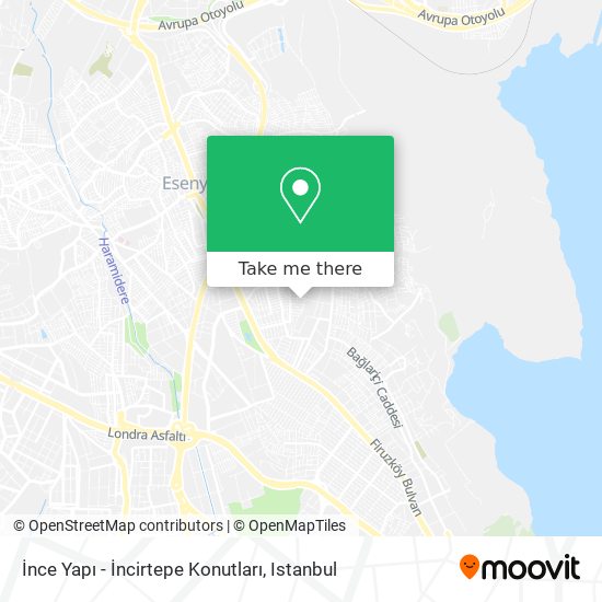 İnce Yapı - İncirtepe Konutları map