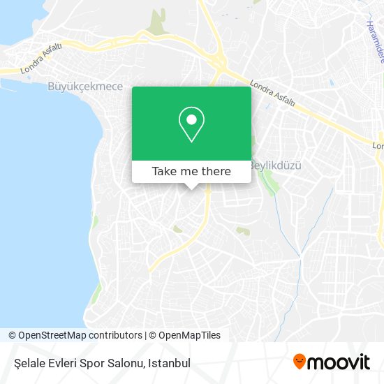 Şelale Evleri Spor Salonu map