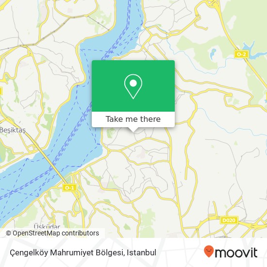 Çengelköy Mahrumiyet Bölgesi map