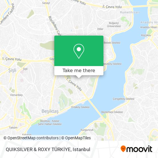 QUIKSILVER & ROXY TÜRKİYE map