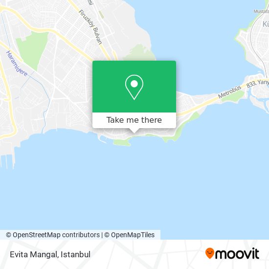 Evita  Mangal map
