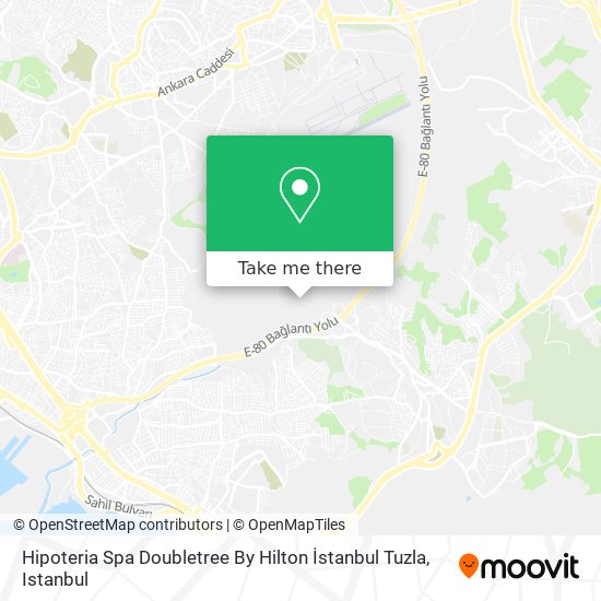 Hipoteria Spa Doubletree By Hilton İstanbul Tuzla map