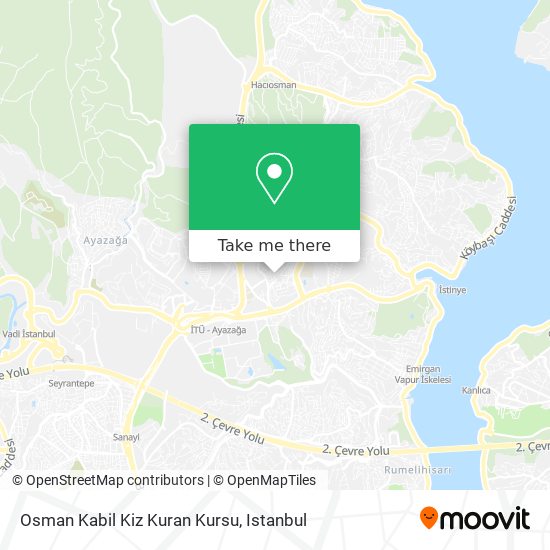 Osman Kabil Kiz Kuran Kursu map
