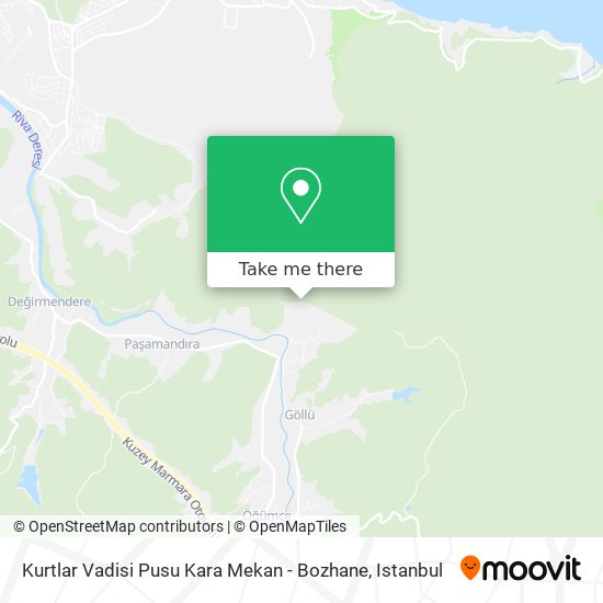 Kurtlar Vadisi Pusu Kara Mekan - Bozhane map