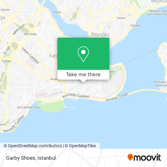 Garby Shoes map