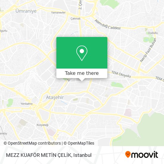 MEZZ KUAFÖR METİN ÇELİK map