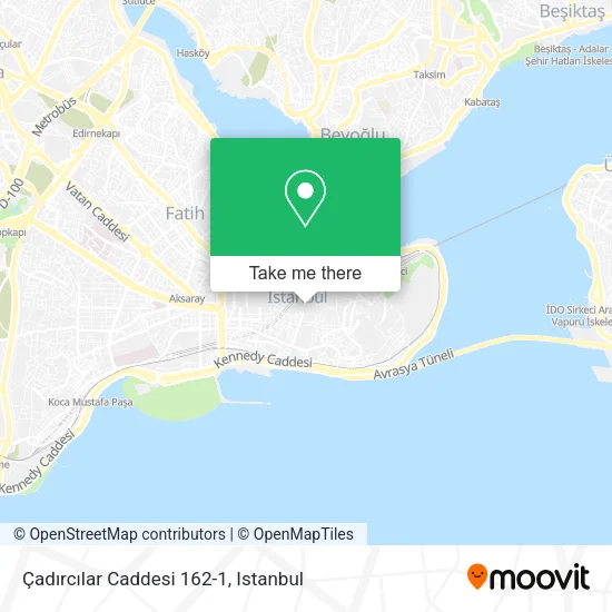Çadırcılar Caddesi 162-1 map