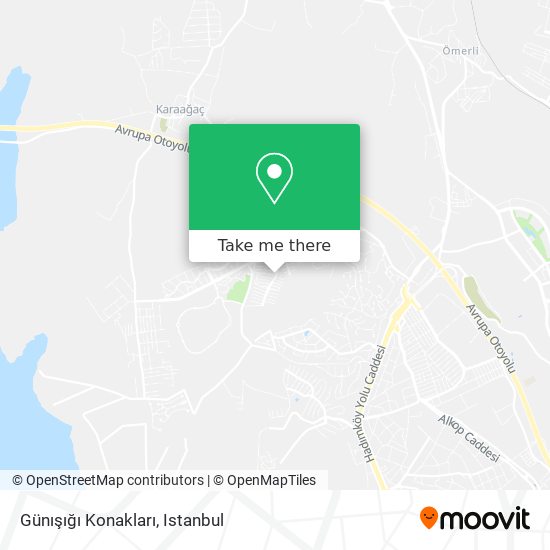 Günışığı Konakları map