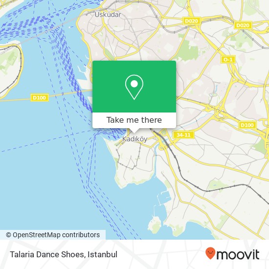 Talaria Dance Shoes map