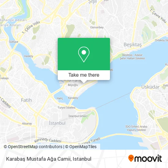 Karabaş Mustafa Ağa Camii map