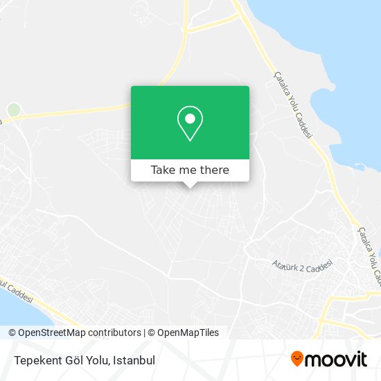 Tepekent Göl Yolu map