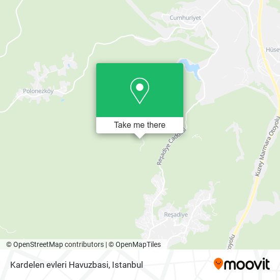 Kardelen evleri Havuzbasi map