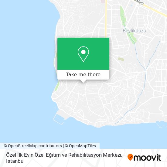 Özel İlk Evin Özel Eğitim ve Rehabilitasyon Merkezi map