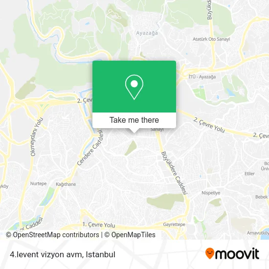 4.levent vizyon avm map