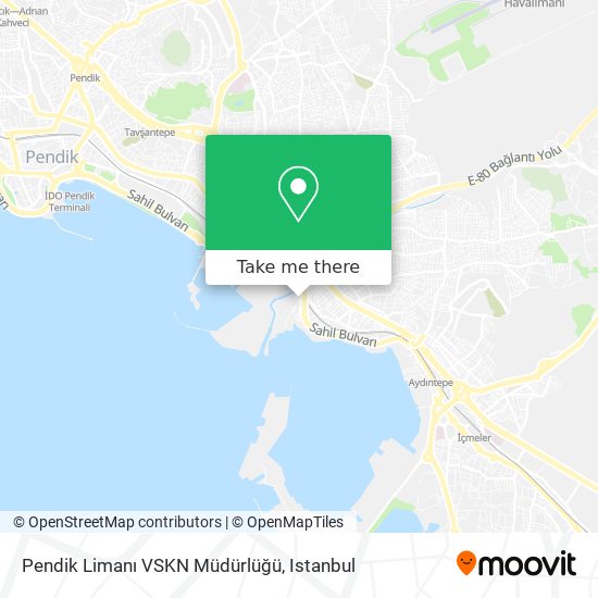 Pendik Limanı VSKN Müdürlüğü map