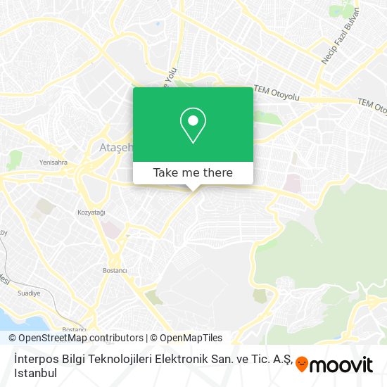 İnterpos Bilgi Teknolojileri Elektronik San. ve Tic. A.Ş map
