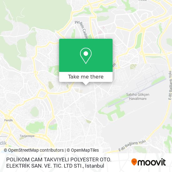 POLİKOM CAM TAKVIYELI POLYESTER OTO. ELEKTRİK SAN. VE. TIC. LTD STI. map