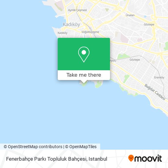 Fenerbahçe Parkı Topluluk Bahçesi map