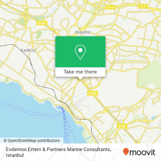 Evdemon Ertem & Partners Marine Consultants map