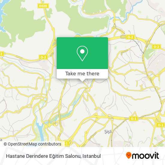 Hastane Derindere Eğitim Salonu map