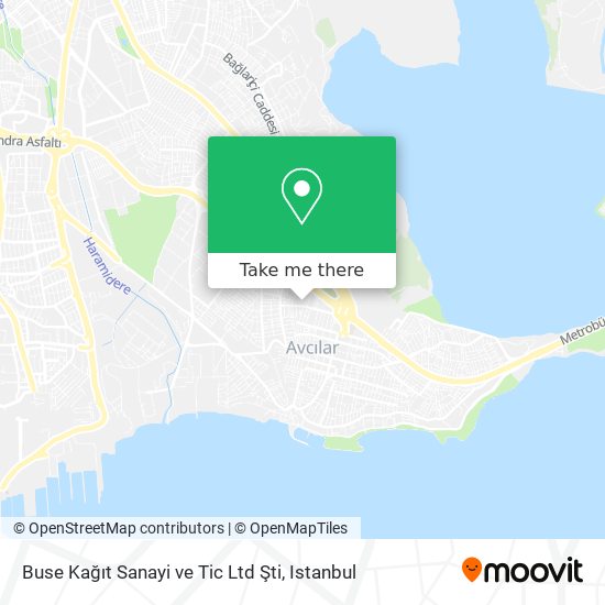 Buse Kağıt Sanayi ve Tic Ltd Şti map