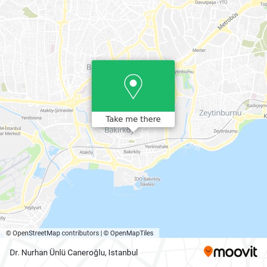 Dr. Nurhan Ünlü Caneroğlu map
