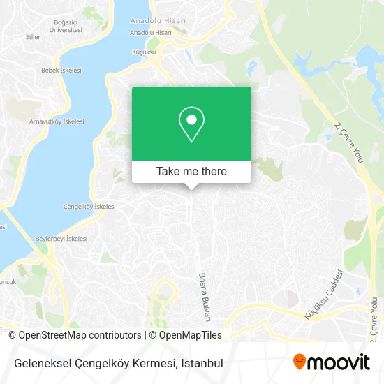 Geleneksel Çengelköy Kermesi map