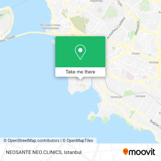 NEOSANTE NEO.CLINICS map