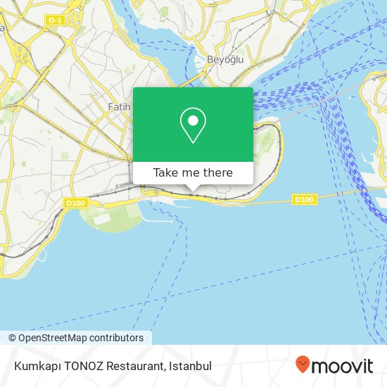 Kumkapı TONOZ Restaurant map