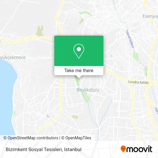 Bizimkent Sosyal Tesisleri map